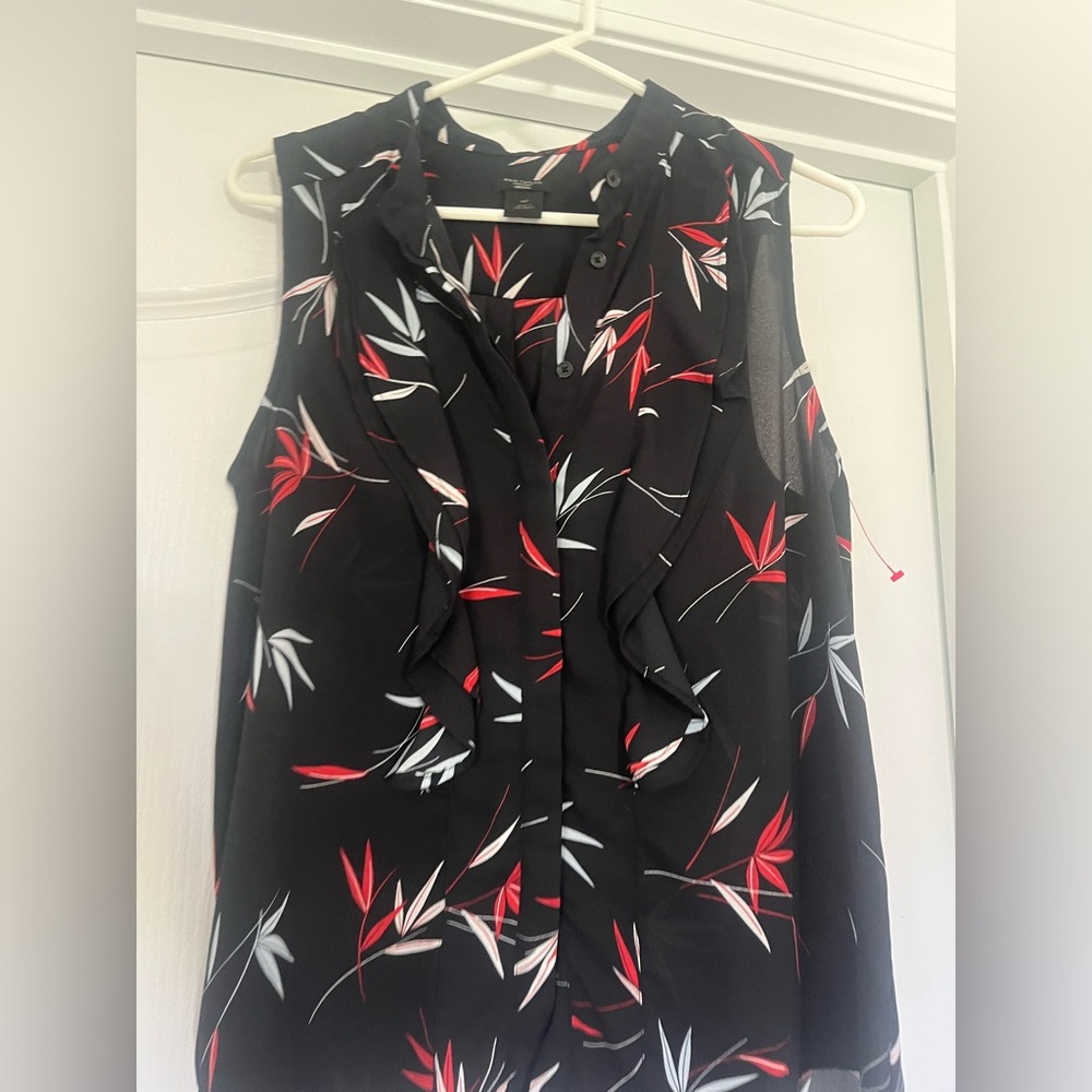 Ann Taylor medium petite tank blouse
